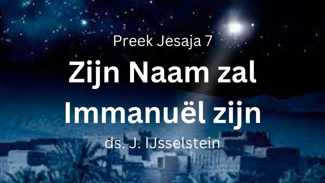 Immanuël, maagd zwanger - Jesaja 7