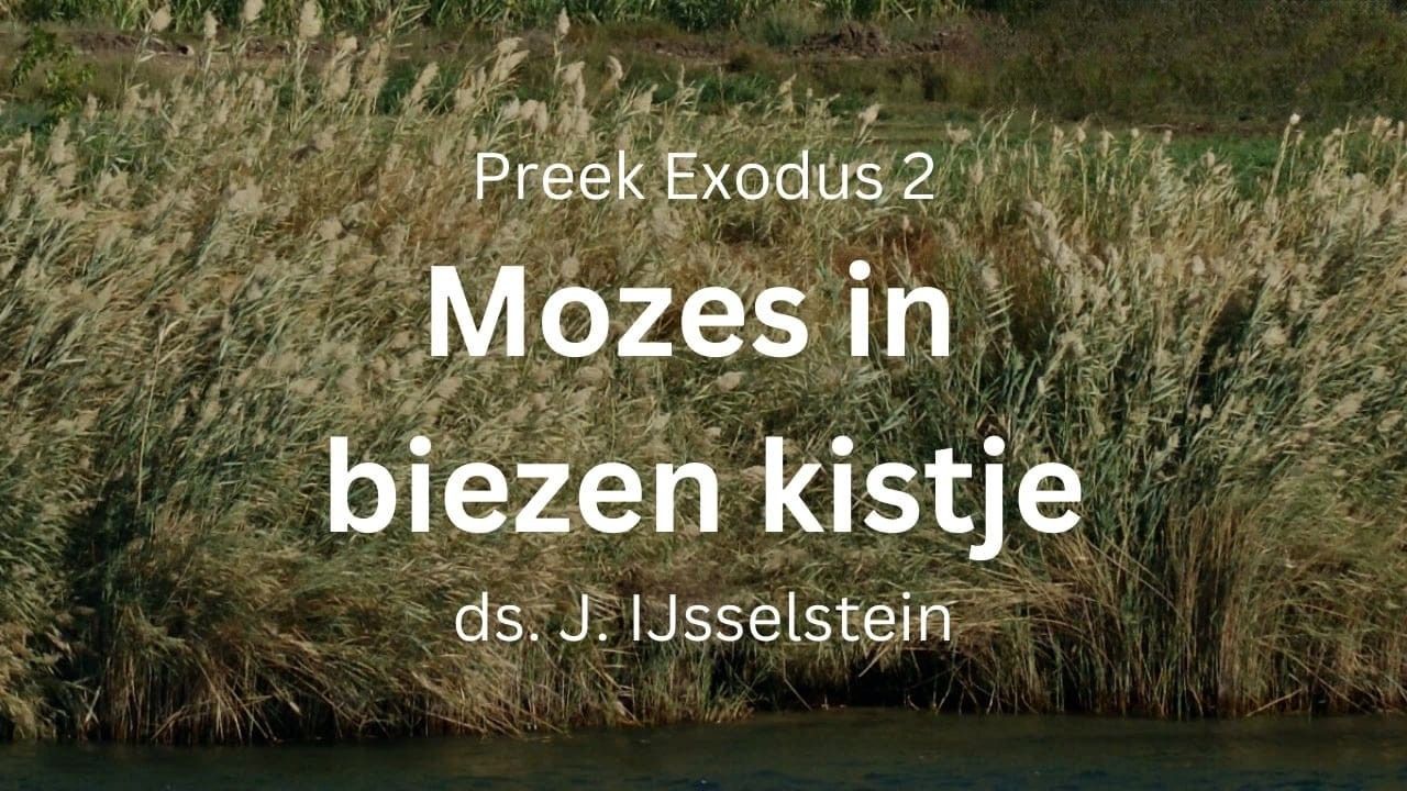 Mozes in biezen kistje - Exodus 2