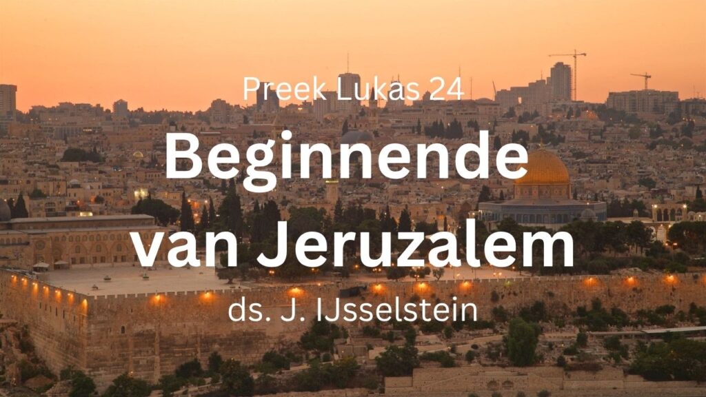 Voor de grootste van de zondaars (Lukas 24)