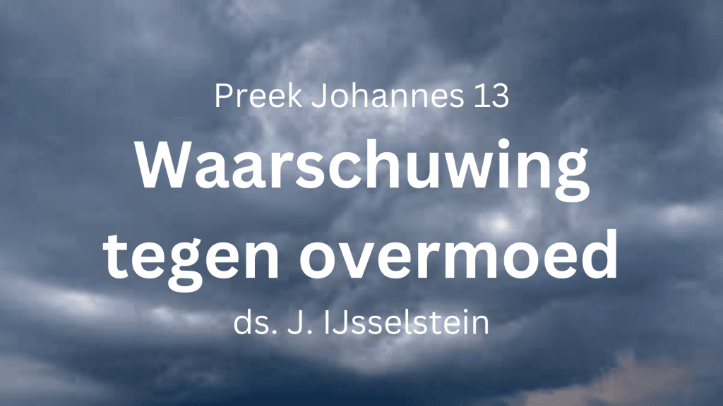 Waarschuwing Petrus: De haan zal kraaien! – Johannes 13