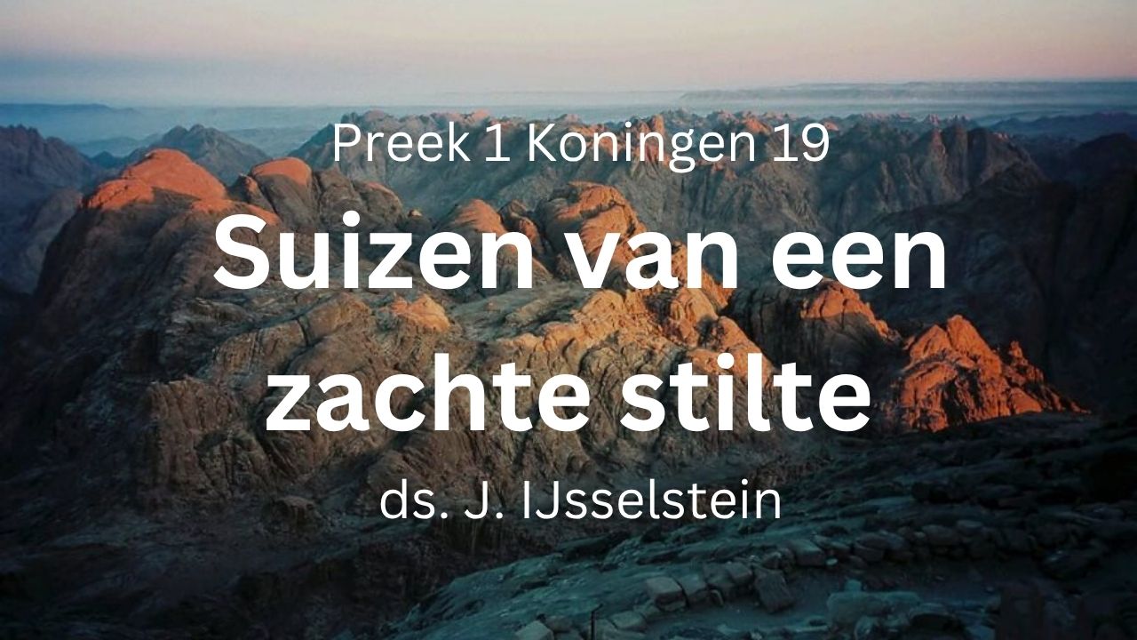 preek suizen zachte stilte