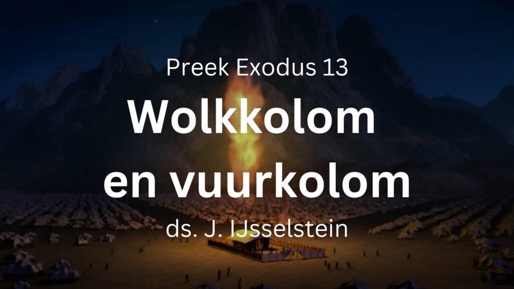 preek wolkkolom vuurkolom