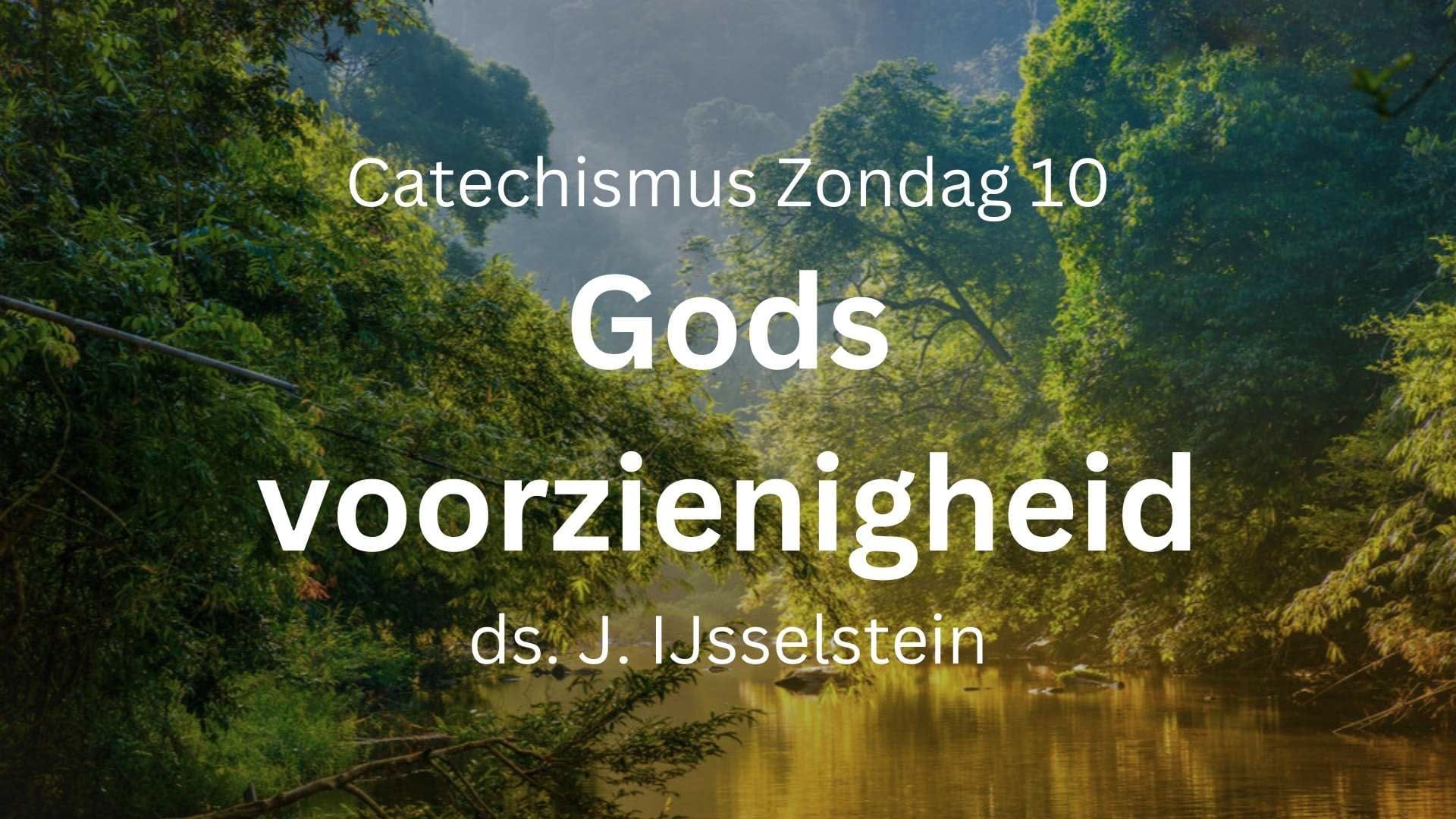 preek zondag 10 voorzienigheid