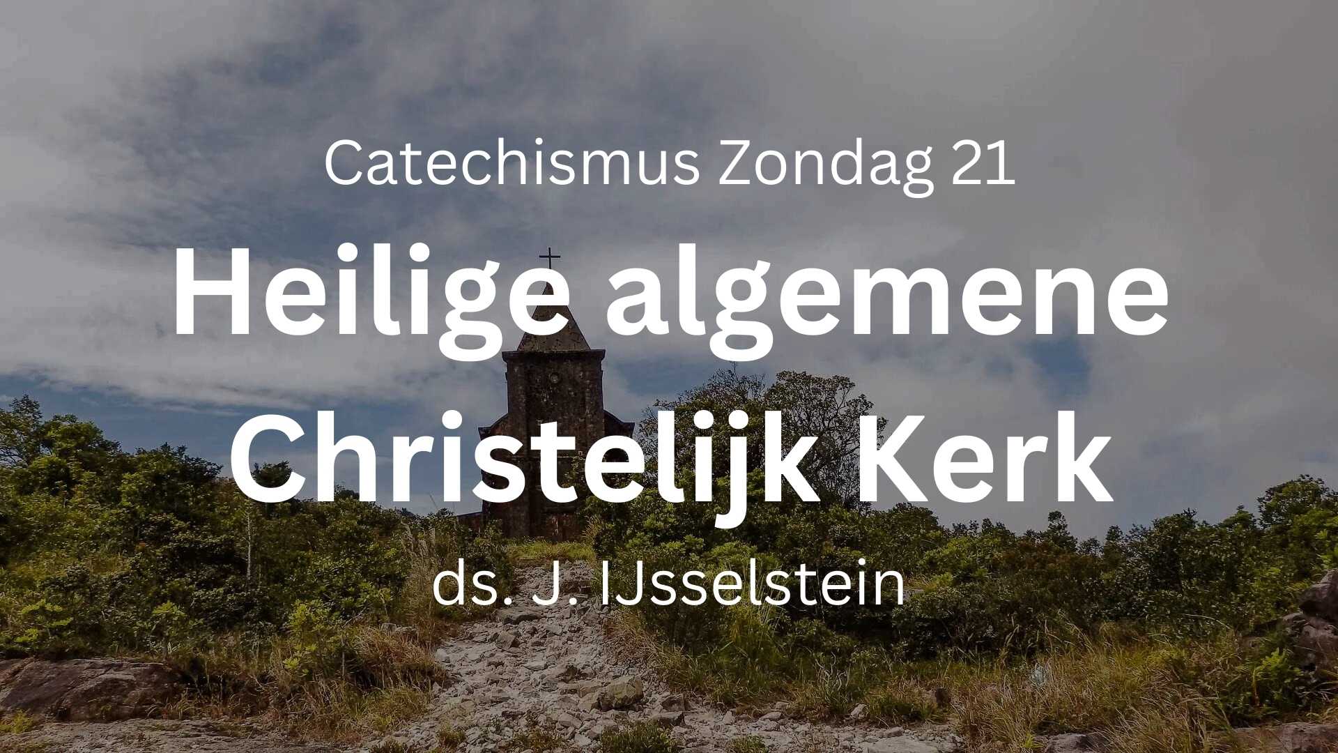preek zondag 21 heilige algemene christelijke kerk
