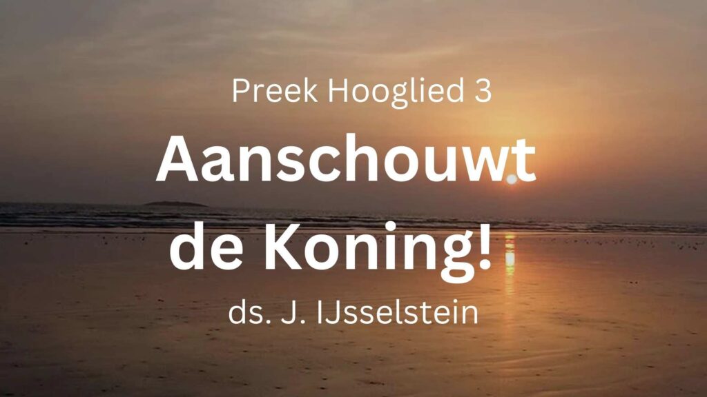 De koning Salomo met de kroon – Hooglied 3