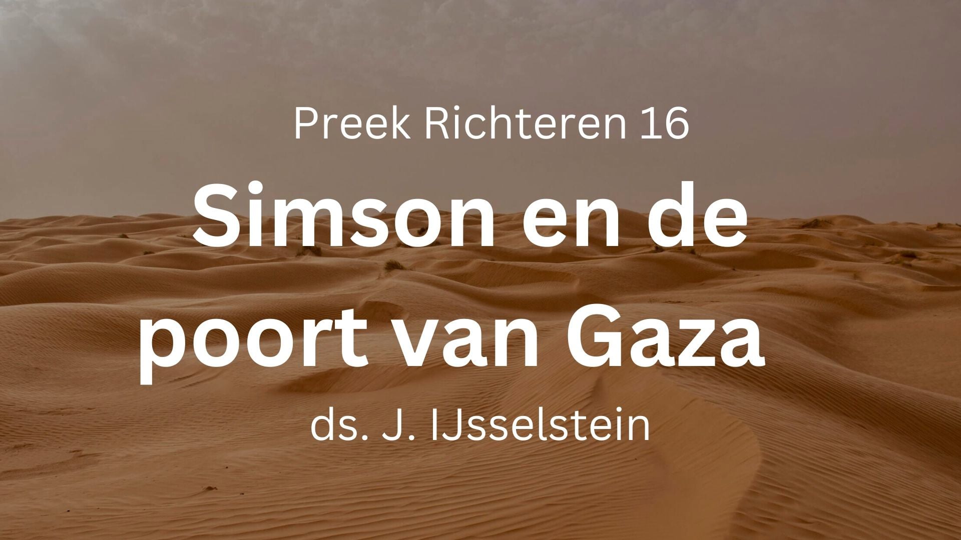simson in gaza