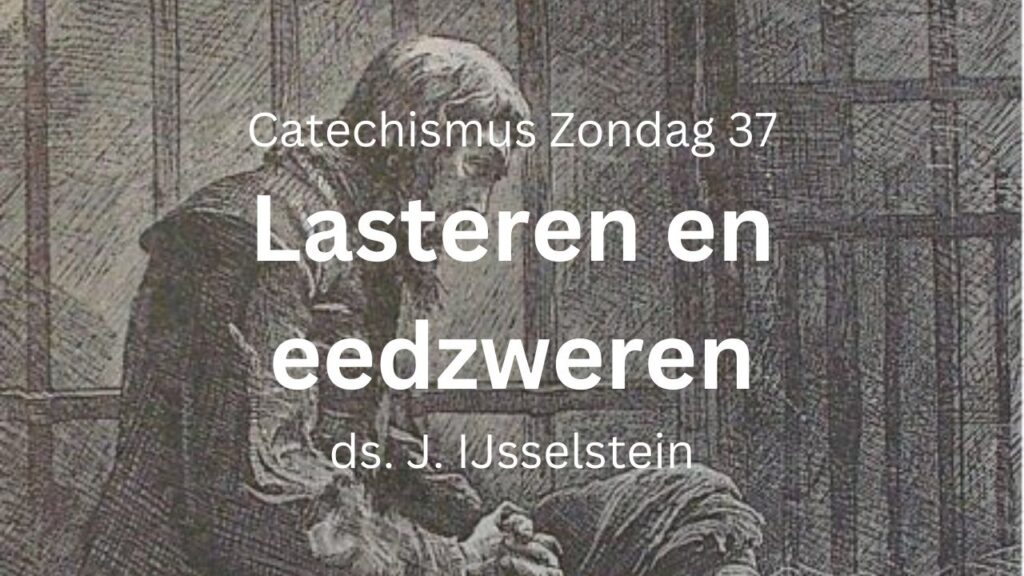 Zondag 36-37: Zonde tegen de Heilige Geest