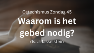 zondag 45 het gebed