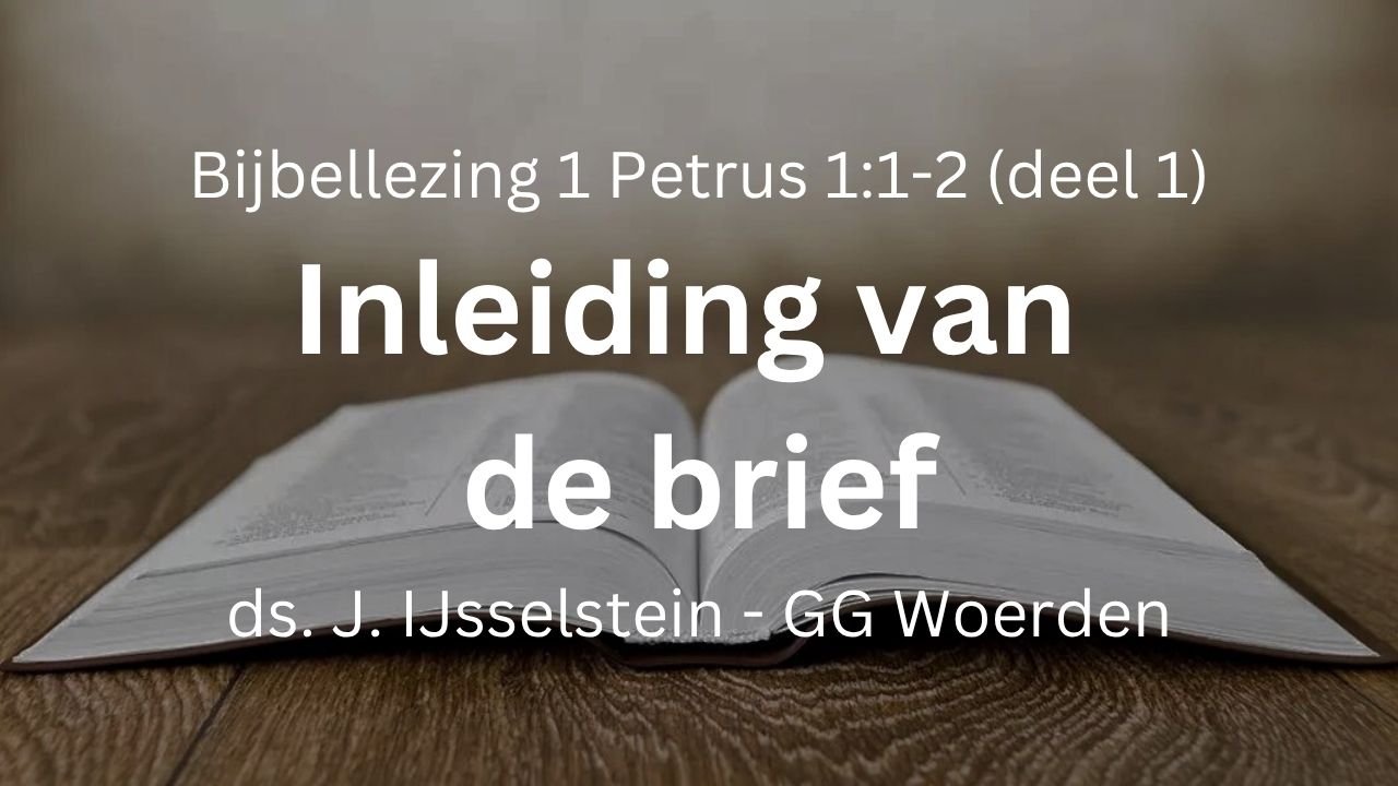 preek inleiding brief petrus