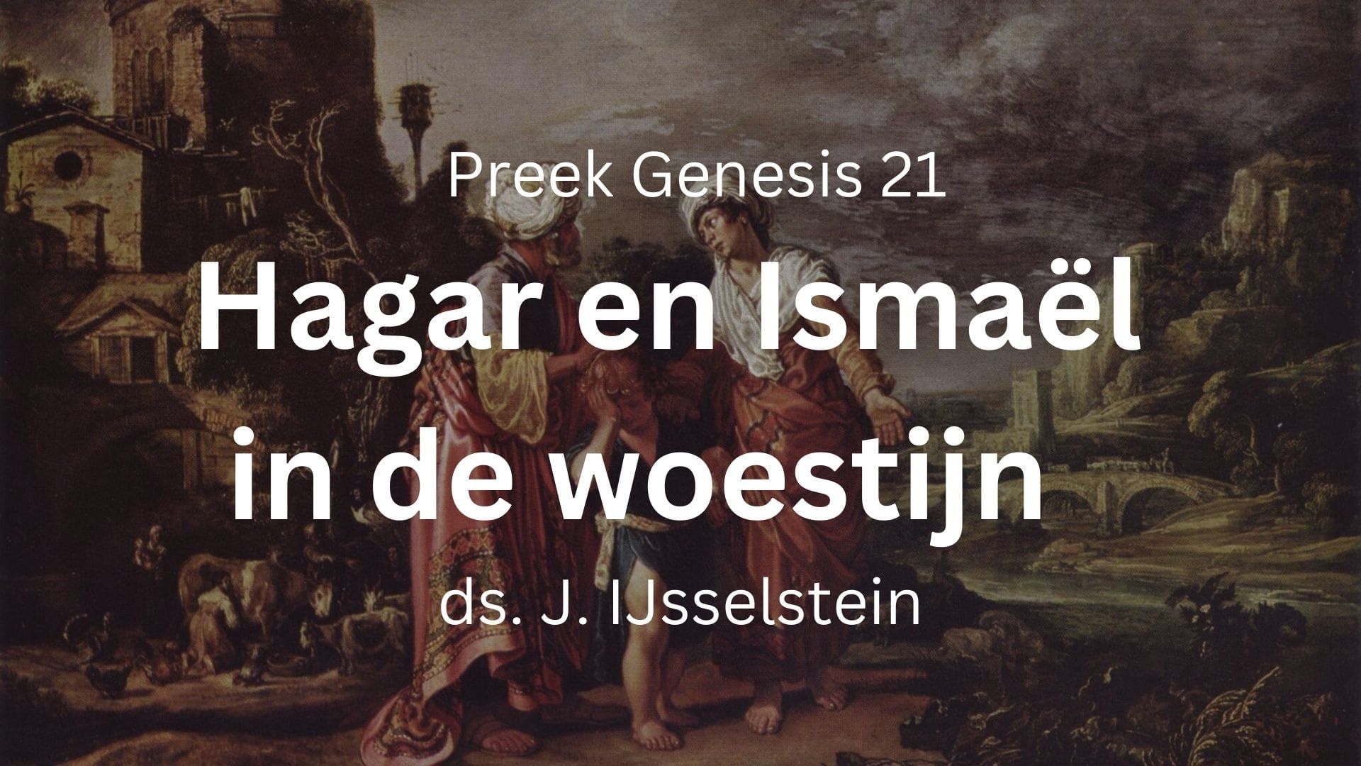 dorst ismael en hagar in de woestijn