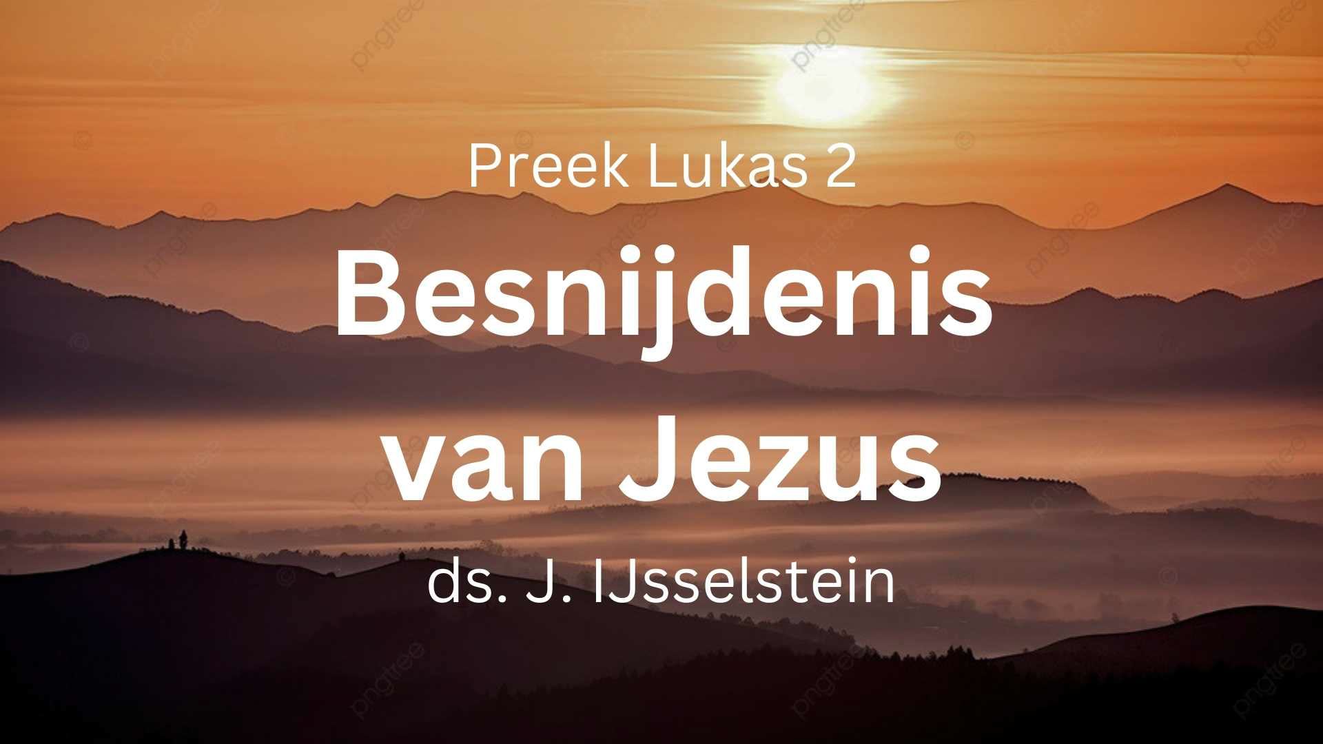 preek besnijdenis van JEzus