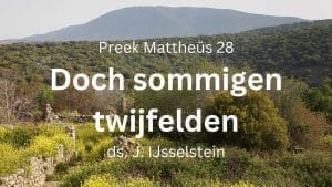preek doch sommigen twijfelden 500 broeders