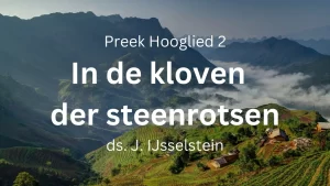 preek duif in kloven steenrots