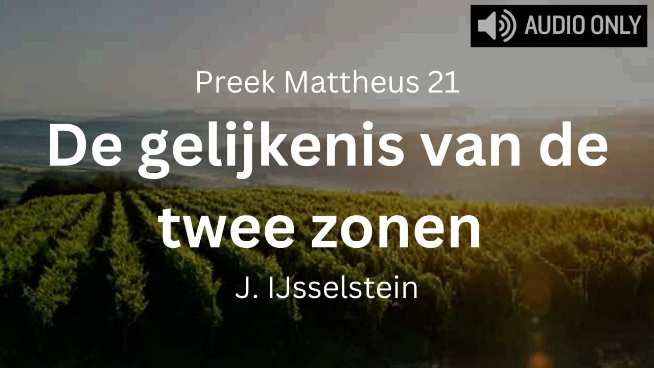 preek gelijkenis twee zonen