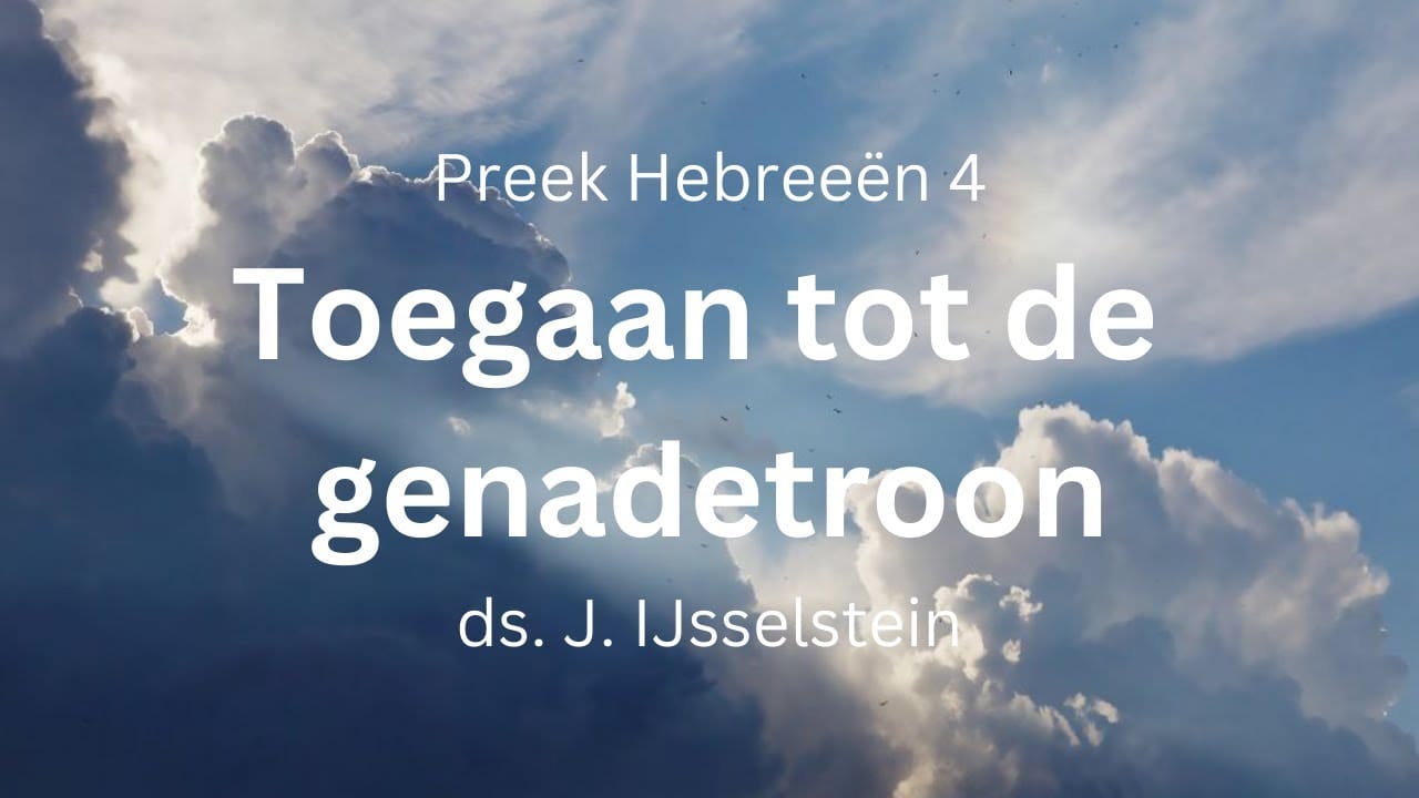 preek genadetroon