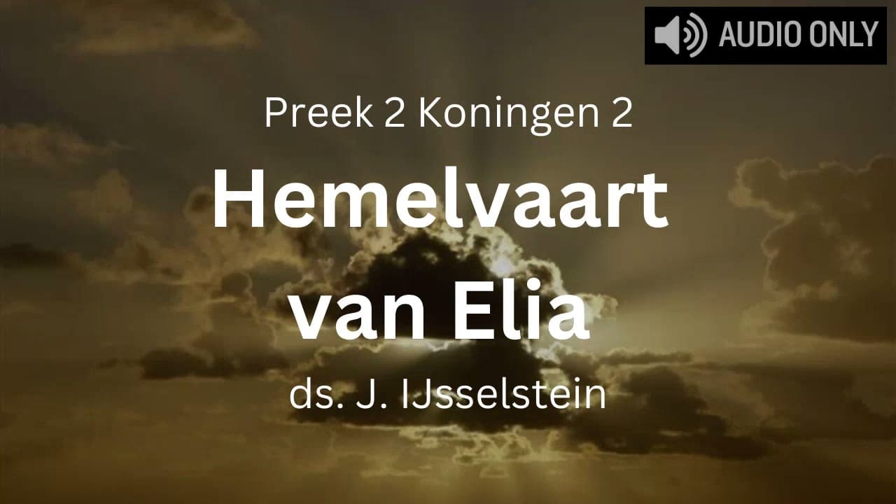 preek hemelvaart van elia