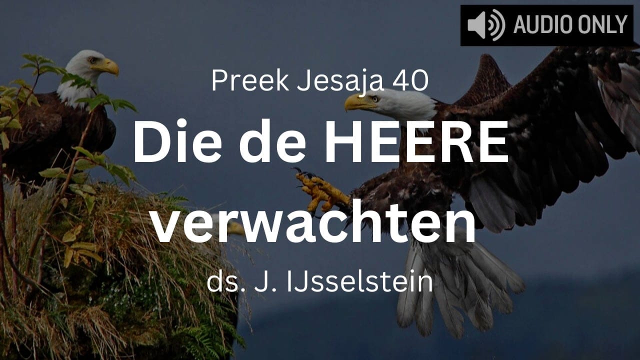 preek jesaja 40 HEERE verwachten kracht vernieuwen