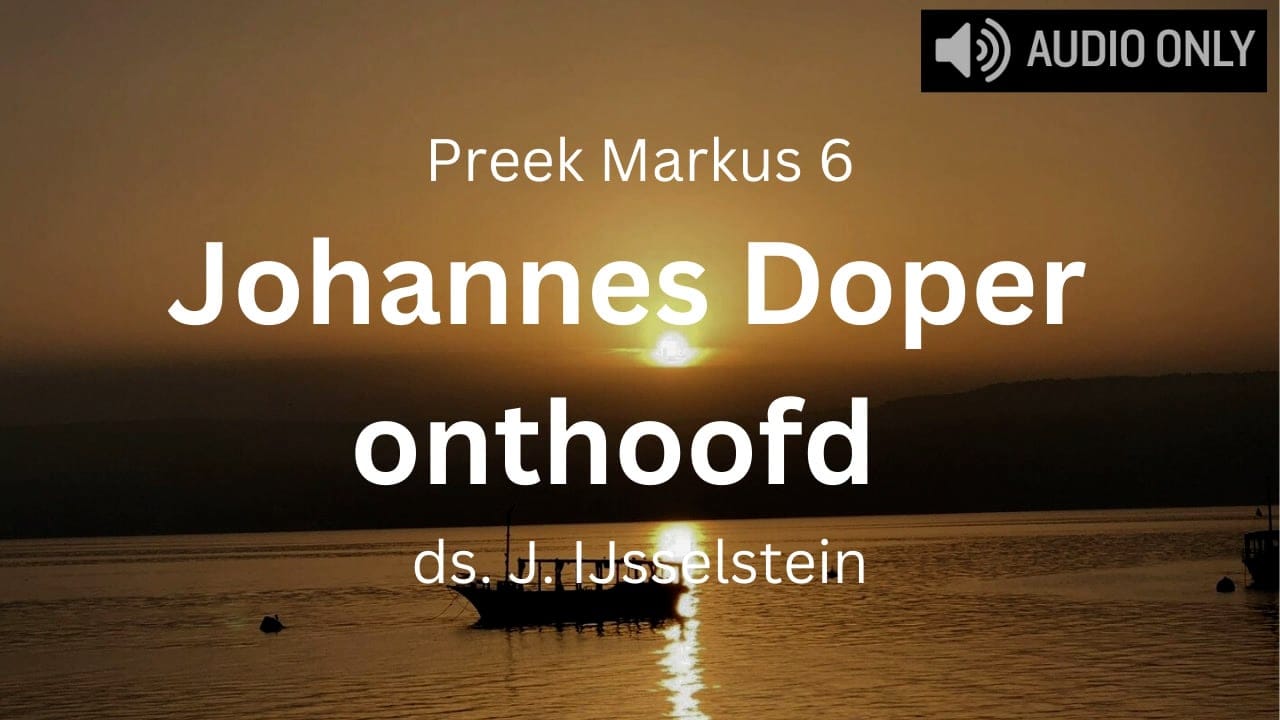 preek johannes de doper onthoofd