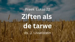 preek lukas 22 ziften als tarwe lukas 22 petrus
