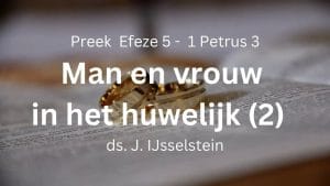 preek man en vrouw in huwelijk hoofd hulp