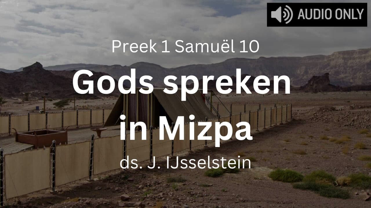 preek mizpa saul bij vaten