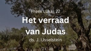 preek verraad judas