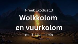 preek wolkkolom vuurkolom
