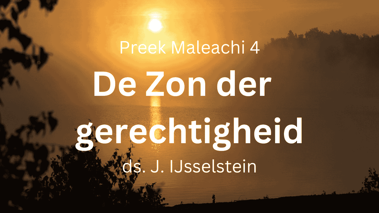 preek zon der gerechtigheid
